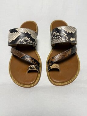 Michael Kors Snake print sandals 5.5